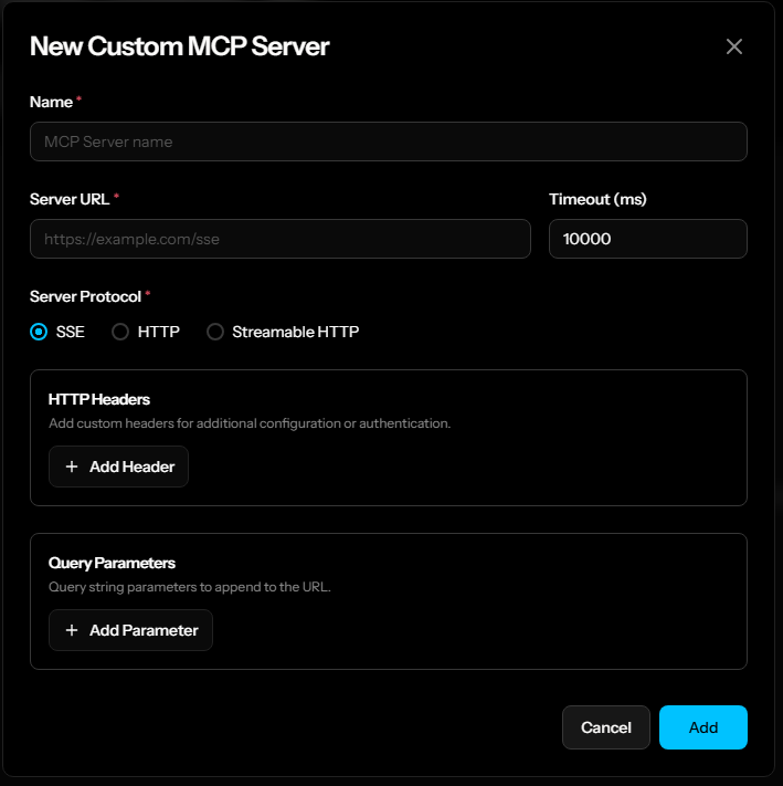 Add MCP server